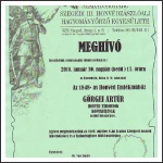 Görgey-kopjafa avatása