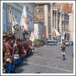 A magyar honvéd gyalogság és tüzérség ünnepe a Budai Várban (fotó: Pető István)