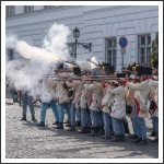 A magyar honvéd gyalogság és tüzérség ünnepe a Budai Várban (fotó: Pető István)