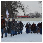Csata a havas Tisza-parton (fotó: Horváth Zsombor)