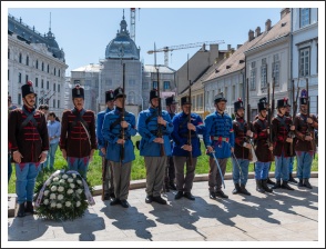 Budavár visszavételére emlékeztünk a Honvéd Emlékműnél (fotó: Pető István) Budavár visszavételére emlékeztünk a Honvéd Emlékműnél (fotó: Pető István)