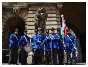 A Nemzet őrei Budavár szolgálatában (fotó: Knapecz Máté)
