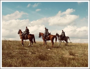 A soproni Nádasdy-huszárok a Nemzetközi lovassági napokon