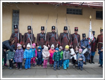 Budakeszi iskoláiban és óvodáiban március idusán (fotó: Turi András)