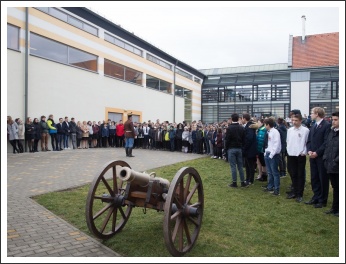 Budakeszi iskoláiban és óvodáiban március idusán (fotó: Turi András)