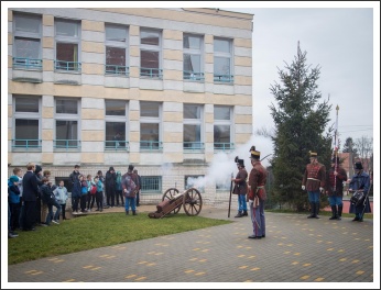 Budakeszi iskoláiban és óvodáiban március idusán (fotó: Turi András)