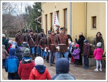 Budakeszi iskoláiban és óvodáiban március idusán (fotó: Turi András)