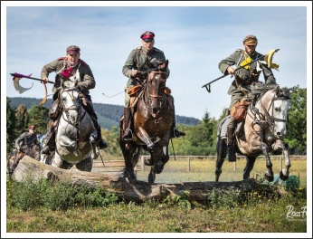 A soproni Nádasdy-huszárok a Nemzetközi lovassági napokon