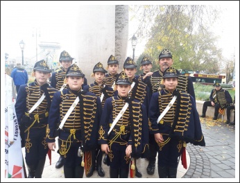 Szombathelyi kishuszárok a Budai Várban