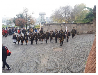 Szombathelyi kishuszárok a Budai Várban