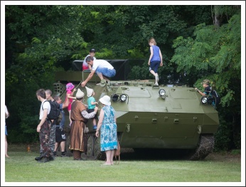 I. Katonai Hagyományőrző Fesztivál – Hadijátékok a történelem jegyében (fotó: Zentai Péter)