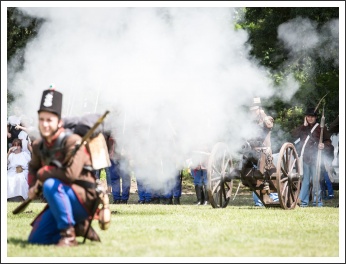 I. Katonai Hagyományőrző Fesztivál – Hadijátékok a történelem jegyében (fotó: Zentai Péter)