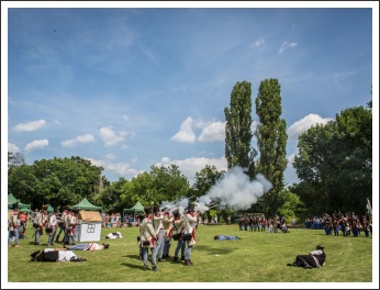 I. Katonai Hagyományőrző Fesztivál – Hadijátékok a történelem jegyében (fotó: Zentai Péter)