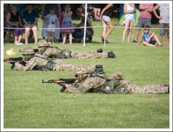 I. Katonai Hagyományőrző Fesztivál – Hadijátékok a történelem jegyében (fotó: Zentai Péter)