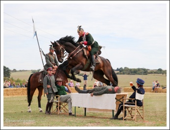 A soproni Nádasdy-huszárok a Nemzetközi lovassági napokon