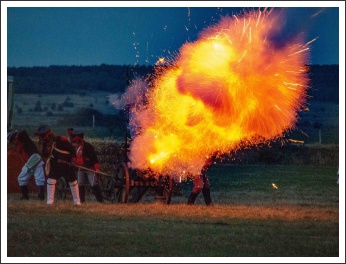 A soproni Nádasdy-huszárok a Nemzetközi lovassági napokon