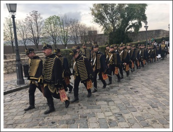 Szombathelyi kishuszárok a Budai Várban