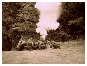 II. világháborús hadijáték Komáromban