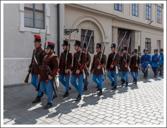 Budavár visszavételére emlékeztünk a Honvéd Emlékműnél (fotó: Pető István)