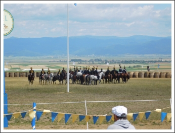 A Székely Virtus Hagyományőrző Egyesület a Székely Vágtán