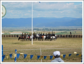 A Székely Virtus Hagyományőrző Egyesület a Székely Vágtán
