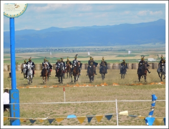 A Székely Virtus Hagyományőrző Egyesület a Székely Vágtán