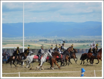 A Székely Virtus Hagyományőrző Egyesület a Székely Vágtán