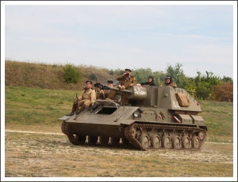 II. világháborús hadijáték Komáromban