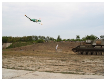 II. világháborús hadijáték Komáromban