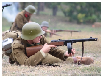 II. világháborús hadijáték Komáromban