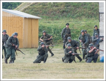 II. világháborús hadijáték Komáromban