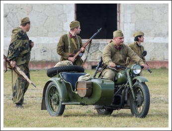 II. világháborús hadijáték Komáromban