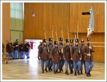 Gyalogság és tüzérség alaki és küllemi minősítő vizsgája, elméleti és fegyverkezelési vizsgája (fotó: Berlinger Dorottya)