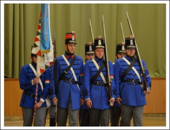 Gyalogság és tüzérség alaki és küllemi minősítő vizsgája, elméleti és fegyverkezelési vizsgája (fotó: Berlinger Dorottya)