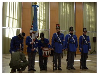 Gyalogság és tüzérség alaki és küllemi minősítő vizsgája, elméleti és fegyverkezelési vizsgája (fotó: Berlinger Dorottya)