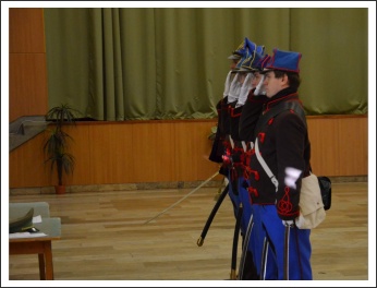 Gyalogság és tüzérség alaki és küllemi minősítő vizsgája, elméleti és fegyverkezelési vizsgája (fotó: Berlinger Dorottya)