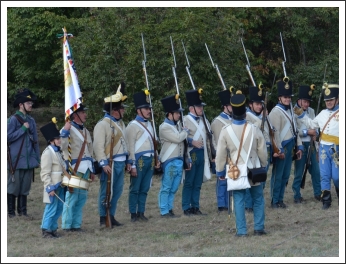 Ismét dörögtek az ágyúk a Mészeg-hegy lábánál (fotó: Berlingerné Kiss Orsolya)