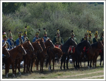 Ismét dörögtek az ágyúk a Mészeg-hegy lábánál (fotó: Berlingerné Kiss Orsolya)