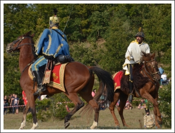 Ismét dörögtek az ágyúk a Mészeg-hegy lábánál (fotó: Berlingerné Kiss Orsolya)