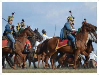 Ismét dörögtek az ágyúk a Mészeg-hegy lábánál (fotó: Berlingerné Kiss Orsolya)
