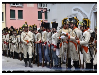 Magyar bakák nyomában, Itáliában - Sacile 1809-2019 (fotó: Agostina Mizzi)