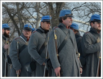 Csata a havas Tisza-parton (fotó: Horváth Zsombor)