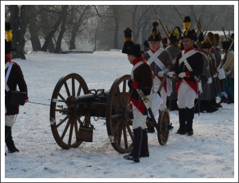 Csata a havas Tisza-parton (fotó: Horváth Zsombor)