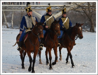 Csata a havas Tisza-parton (fotó: Horváth Zsombor)