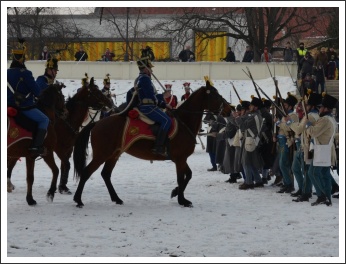 Csata a havas Tisza-parton (fotó: Horváth Zsombor)