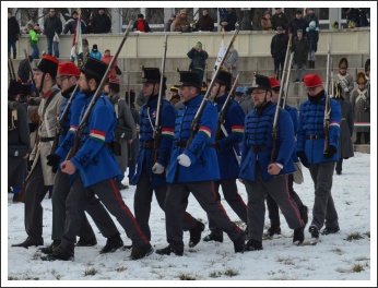 Csata a havas Tisza-parton (fotó: Horváth Zsombor)
